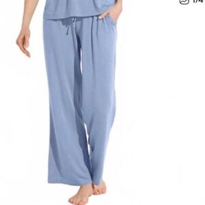 Women's Blue Sleepwear EBERJEY gisele pant pajama in wedgewood blue M Loungewear